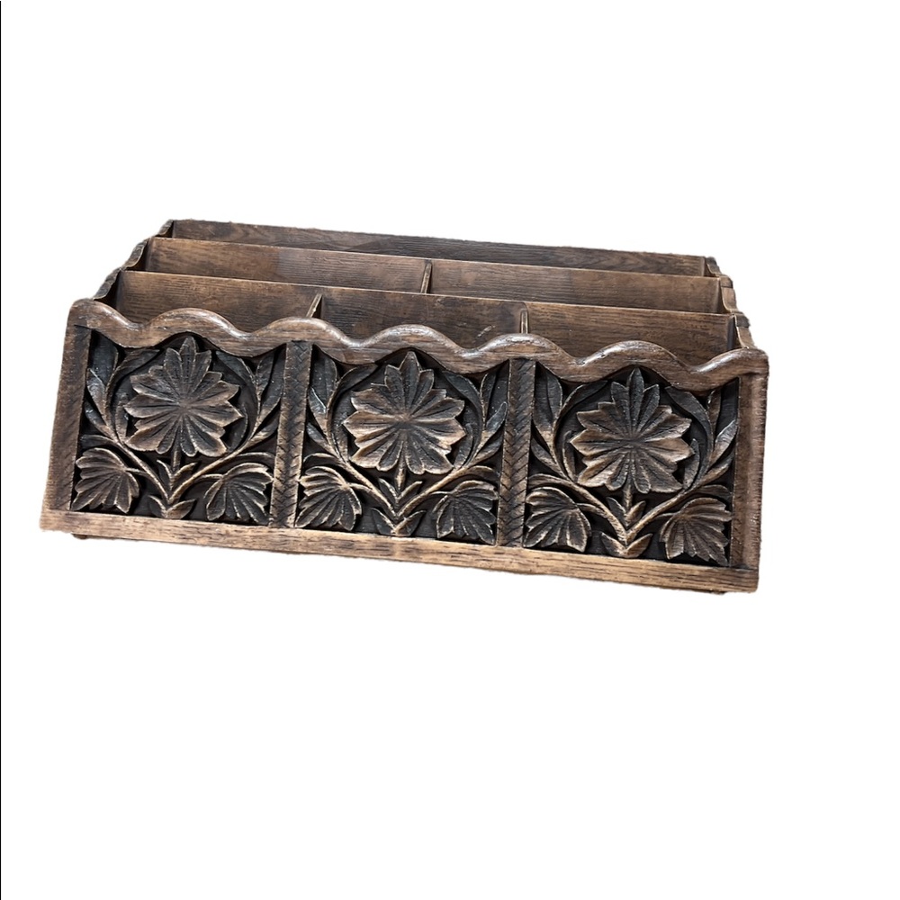 Lerner Faux Wood Mail Sorter